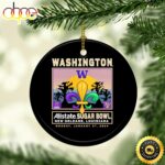 Washington Huskies College Football Playoff 2024 Sugar Bowl ornament