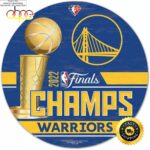 WinCraft 2022 NBA Champions Golden State Warriors NBA Christmas Ornaments