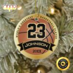 World’s Greatest Basketball Player Personalize NBA Christmas Ornaments