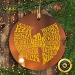 Wu-tang Clan Hiphop 90s Wu Tang Christmas Ornament