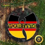 Wu-tang Clan Logo Custom Name Germany Wu Tang Christmas Ornament